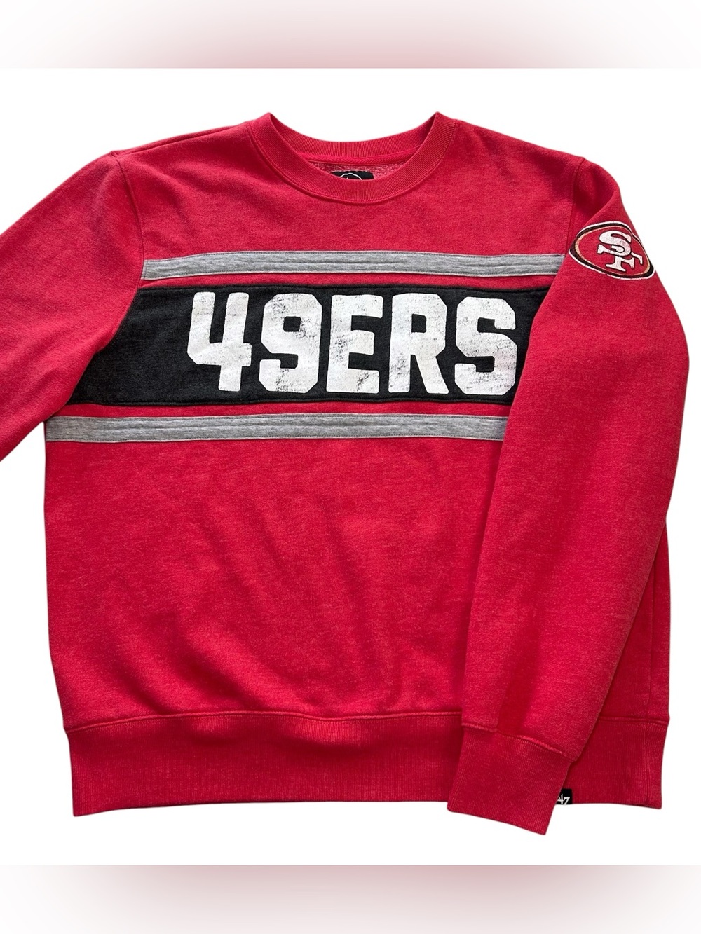 ‘47 San Francisco 49ers NFL Men’s Crewneck Sweatshirt Pullover Vintage Style XL
